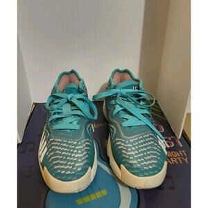 Adidas DON Issue 4 Basketball Shoes Mitchell HQ3448 Womens 6 1/2 White & Green